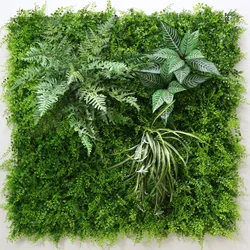 indoor decorative fence panel artificial outdoor plants artificial brick wall panels green wall system vertical garden