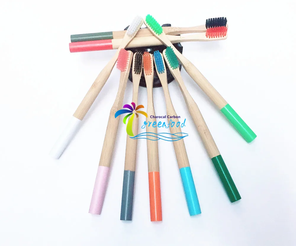 Eco Friendly Dropshippers Bamboo Tooth Brush Wooden Tooth Brush Bamboo Toothbrush