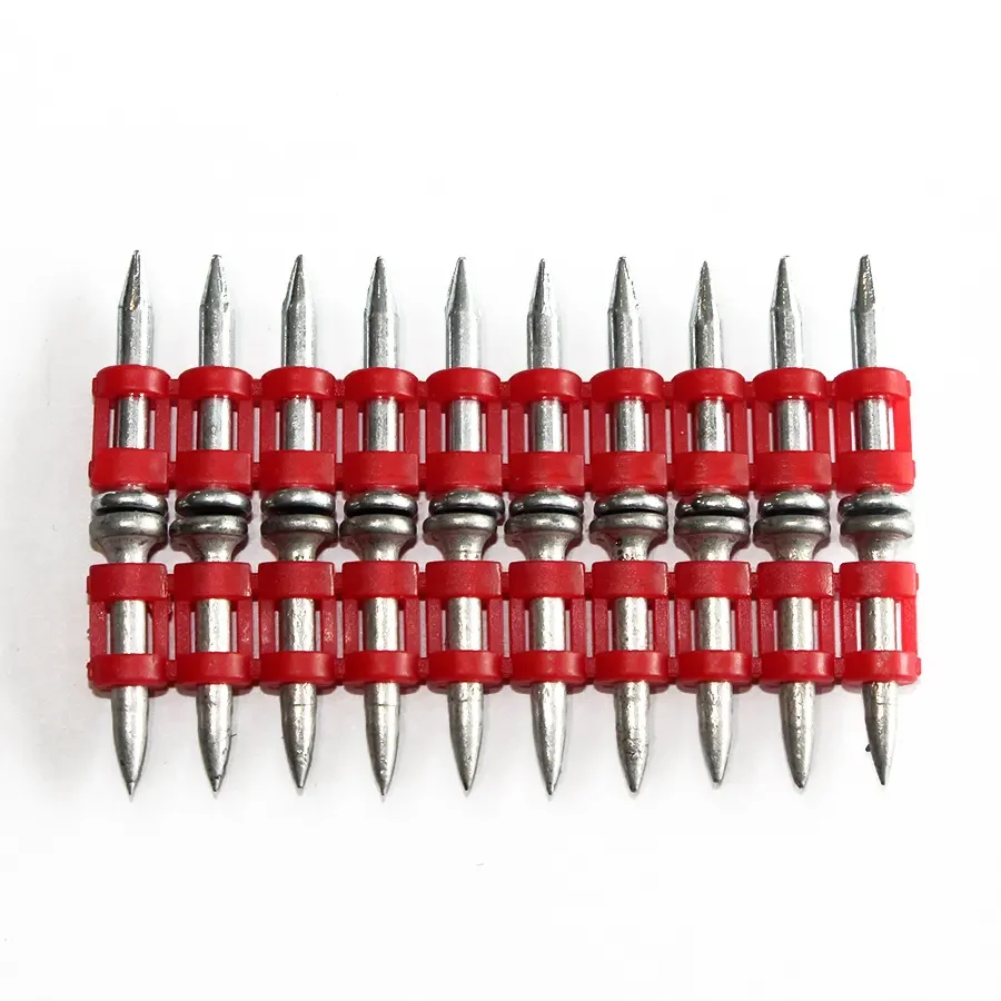 Mechanical galvanized concrete nails for Toua nailer 13-38mm HC6 drive pins for the concrete wall