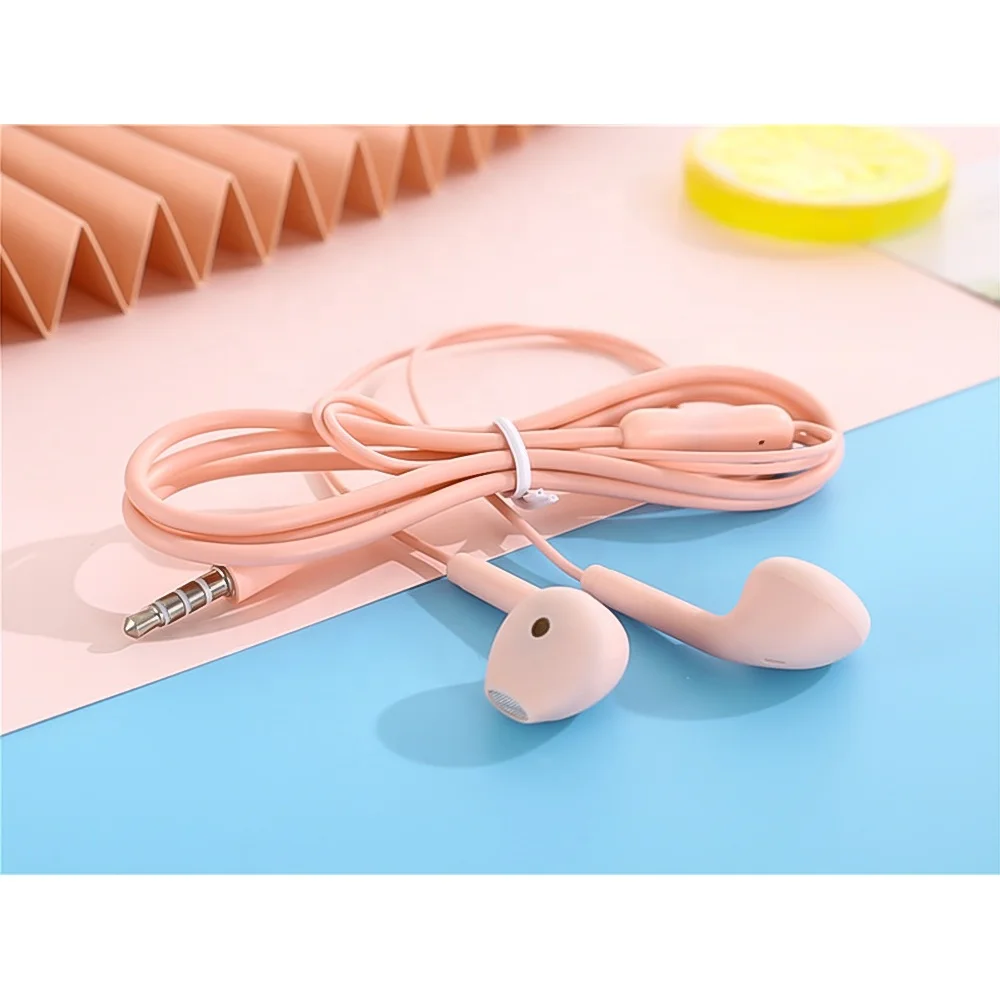 High Quality Earphone In-Ear Headset Heavy Bass Headphone 3.5mm Jack Wired Earphones for Samsung Huawei Xiaomi
