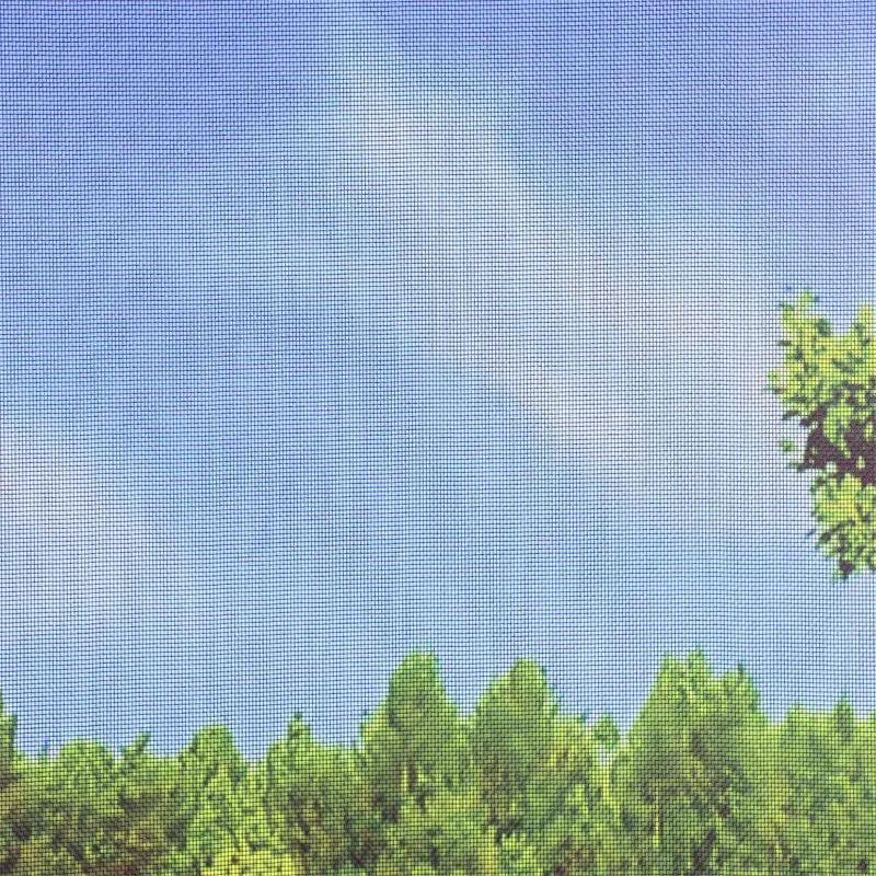 Hot Sale Aluminum Alloy Electric Roller Up Teslin Mesh Sunshade Retractable Fly Insect Screen Motorized Screen Door For Garage