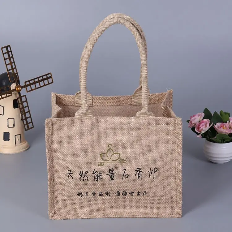 Lank DIY Craft Pouches For Travel Small Carry Bag  Shopping Jute