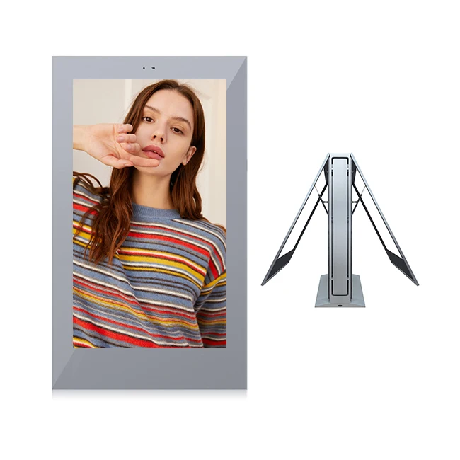 55 Inch Capacitive Android Large Monitor Floor Standing Touch Screen Monitor Digital Signage Advertising Display