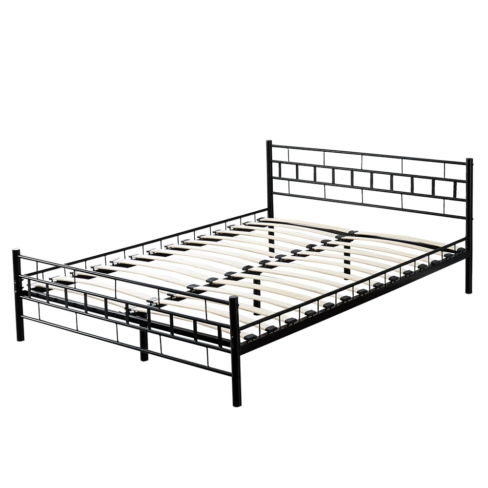 
Metal double black bed frame desig metal bed 