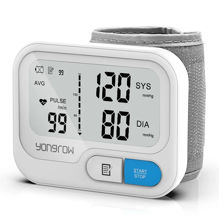 Yonker Yongrow бытовой умный пульсометр автоматический цифровой монитор артериального давления на запястье