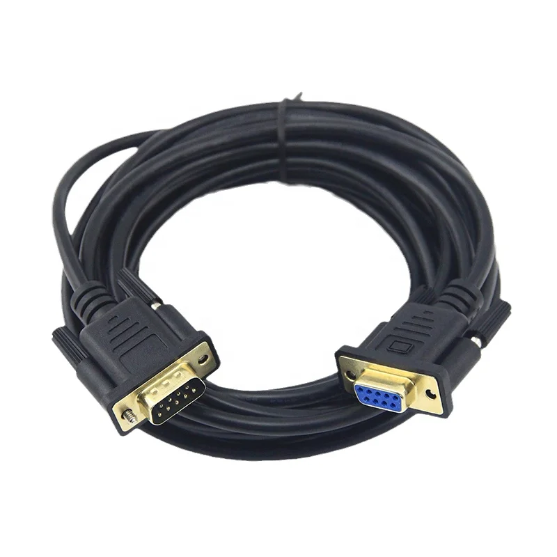 Hot selling 2 meter DB9 (male) to DB9 (female) CAN bus extension cable