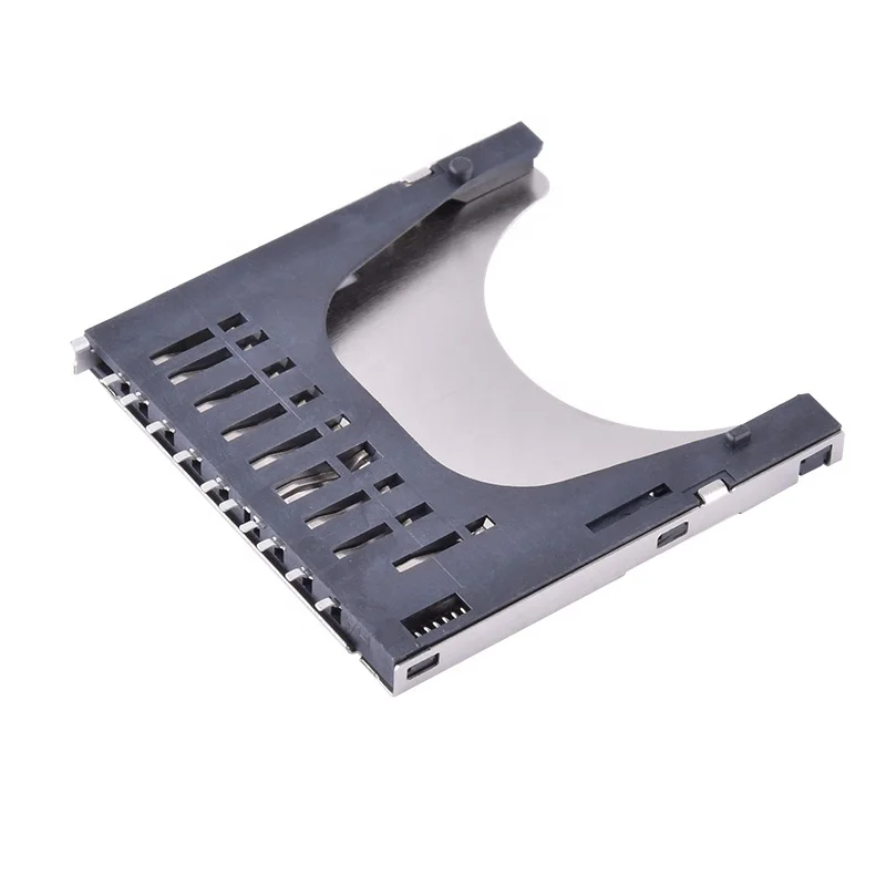 Supply SD Card Socket Connector Frame Push Push Type