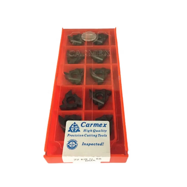 Оригинальные высокопрочные ЧПУ резьбовые вставки CPT Carmex 16ER BMA