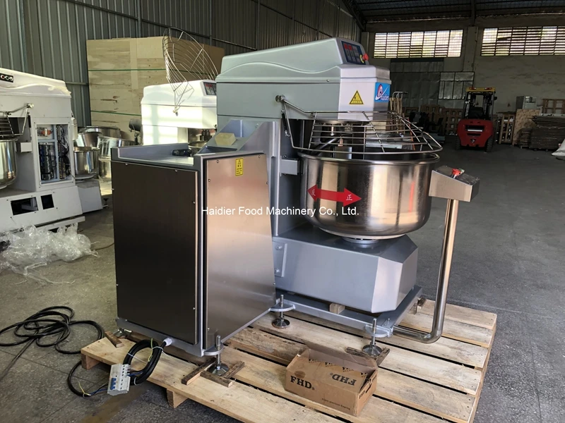 Haidier Automatic Tipping Dough Mixers Removable Bowl Spiral Mixers