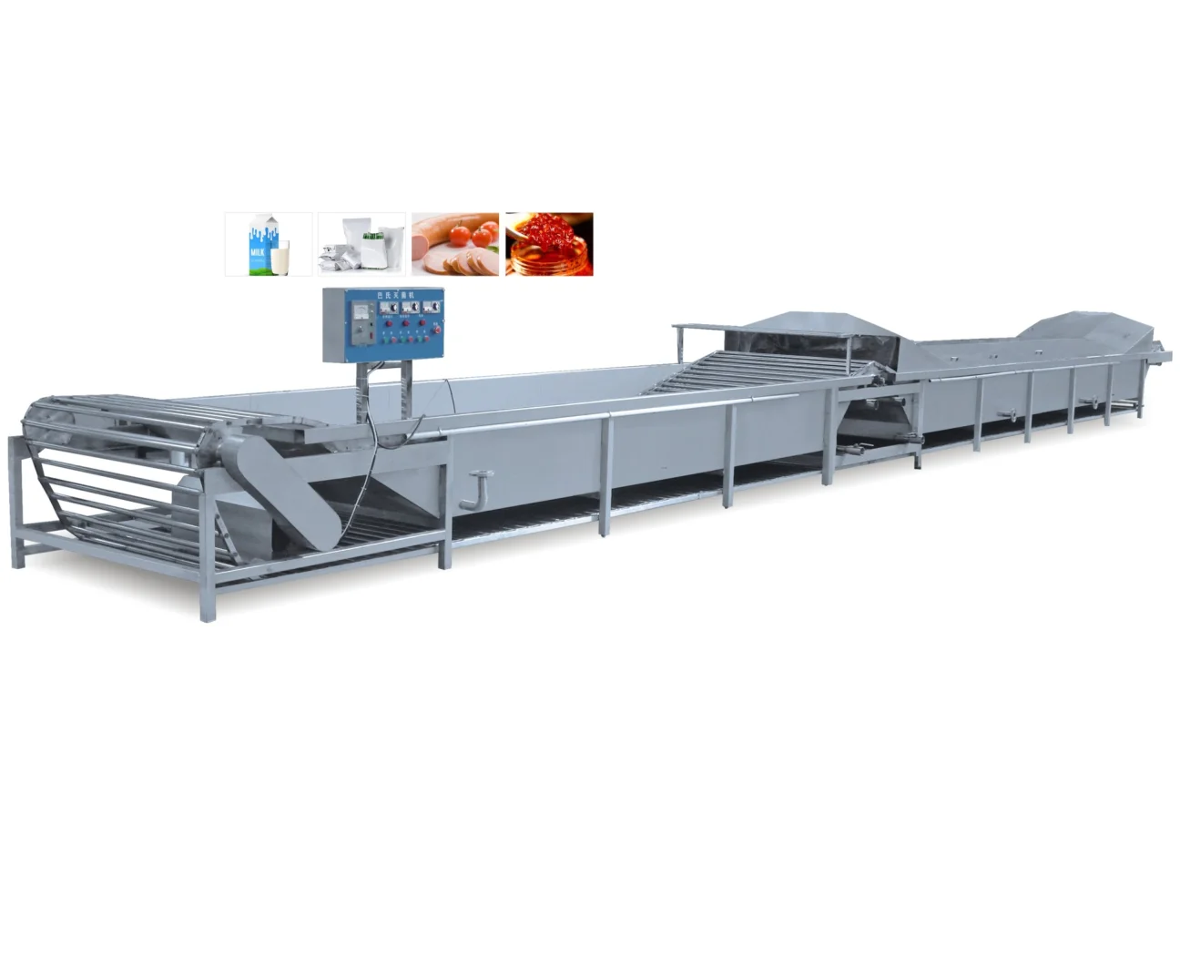 Горячая продажа томатная паста пастеризатор тофу пастеризирующая машина стерилизатор туннельный Сок Пастеризатор