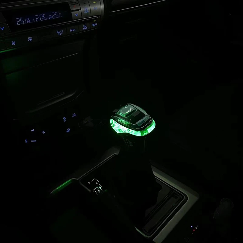Led Crystal handle For Toyota Highlander 15-21 for prado 18-22 Touch Activated Led Gear Shift Knob Shifter Lever Handle