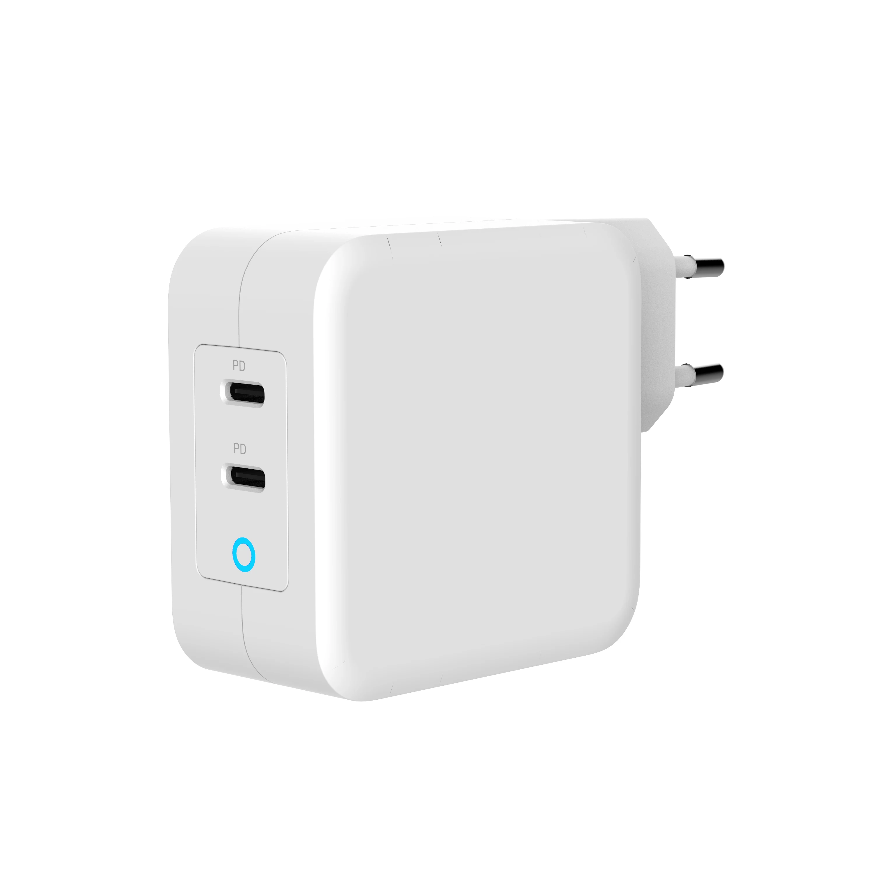 
USB C Charger 100W 2-Port Type C Wall Charger PD 3.0 GaN Tech Laptop Charger for MacBook Pro 16 