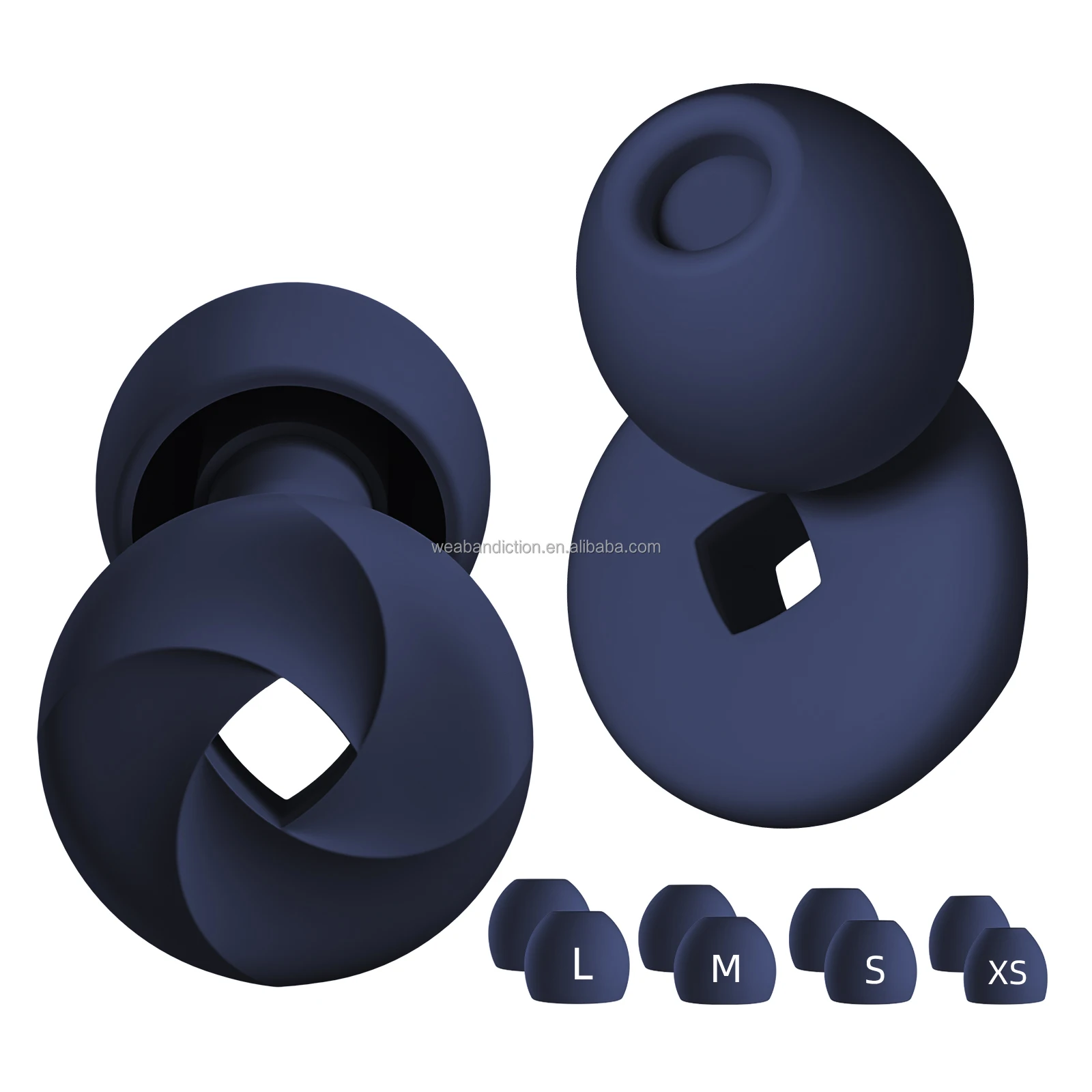 Защитные ушные вкладыши для сна 33 дБ защита слуха многоразовые силиконовые