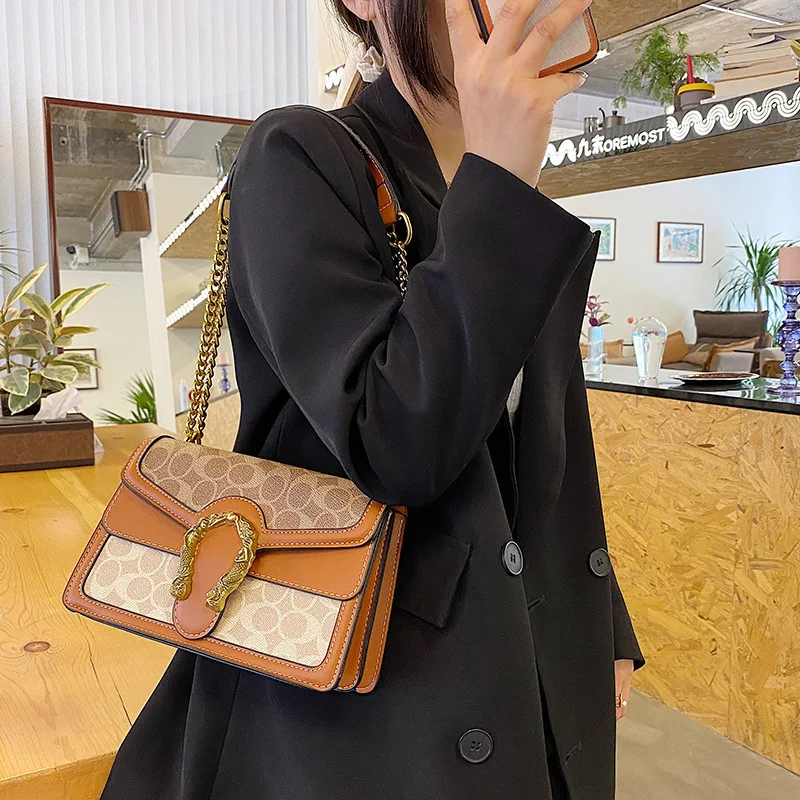 Wholesale Supply   Designer  Luxury  Handbag chain crossbody bag  single women shoulder bag