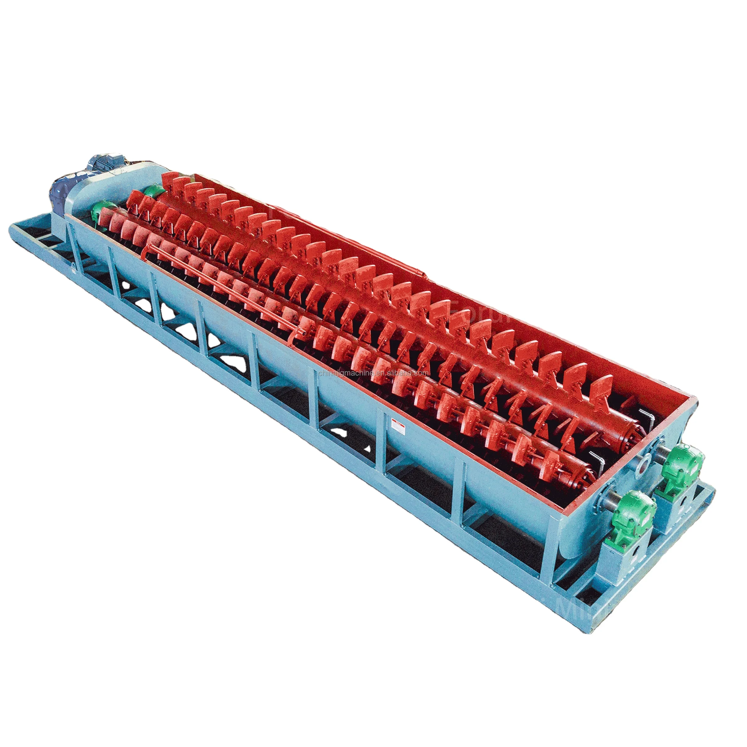 gravel stone ores washing plant aggregate double screw log washer