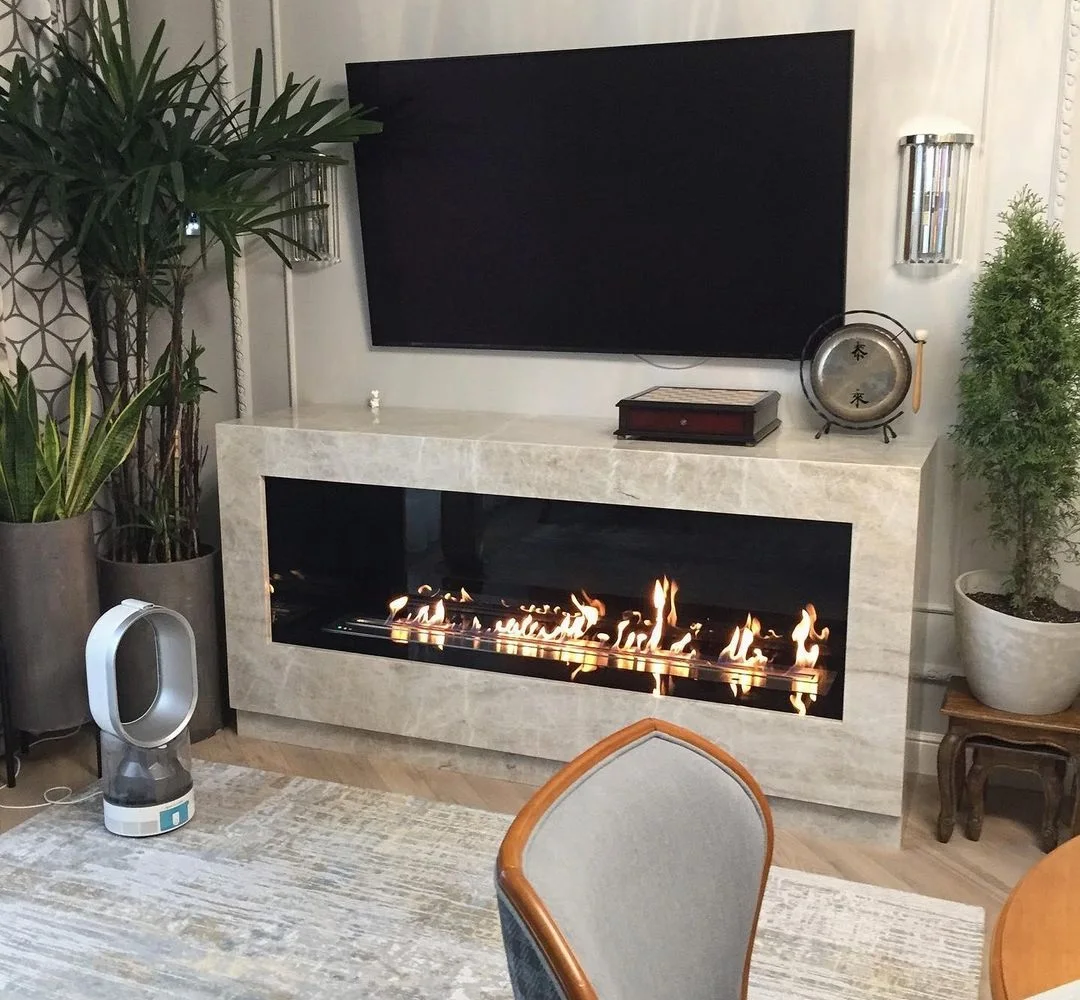 Hot sale 48 inches SMART burner fire heater Ethanol Fireplace With Smart Features