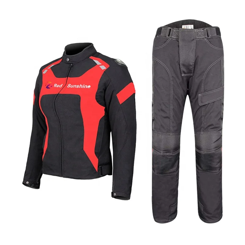 Men Leather Motorcycle Jacket Moto Protective Gear Jacket Coat Black Racing Motorbike Jackets