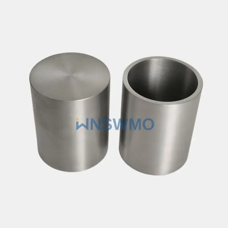 Grade Mo1 Pressed-sintered Molybdenum Crucible