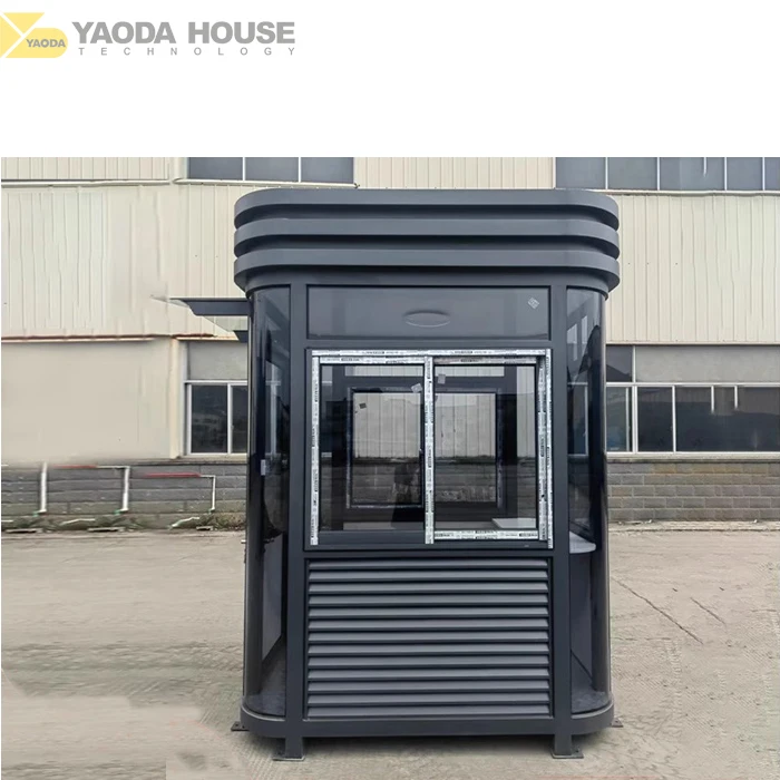 Low Price High Quality Sentry Box Mobile Container House Security Guard House Cabin Prefab Sentry Box for Construction Site