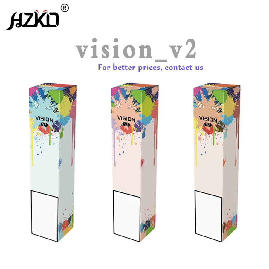 OEM упаковка Vapman Vision v2 оригинальная коробка для печати логотипа на заказ