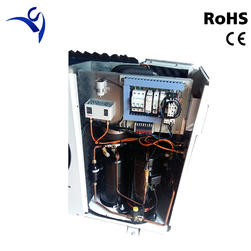 4HP ZF13KQE-TFD Low temperature cold room copeland scroll compressor air cooled condensing unit