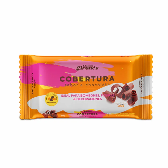 GIRONES Wholesale Premium Milk Rich Smooth Chocolate Flavored Ingredients Baking Bar Compound Chocolate Coverture for Recipes