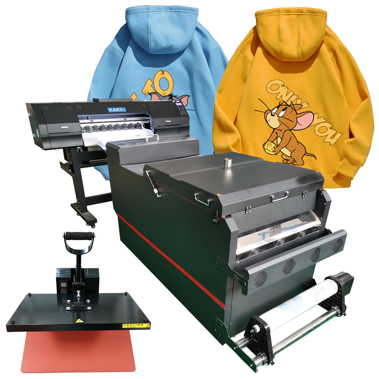 TUOYANG  Hot sale high quality 60 cm dtf printer machine with 2 heads EPSON 4720 for T-shirt printing