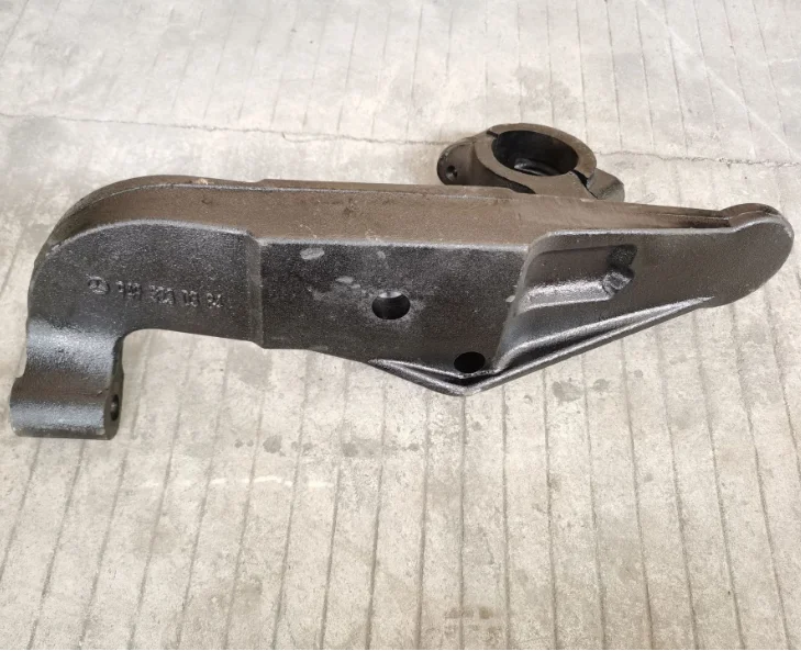 hot sale 4141 Steel Plate Shock Absorber Bracket For Mercedes-Benz Actros truck Second Axle Left / Right