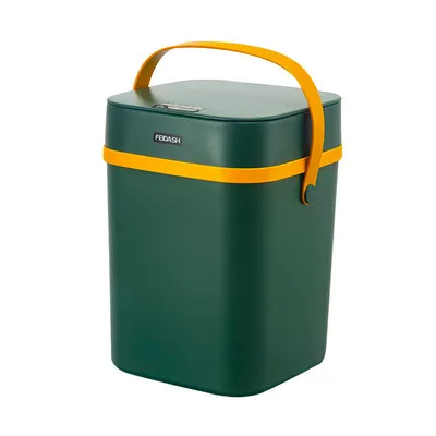 smart trash bin Home Automatic Inductive Waste Bin Kitchen Bucket Garbage Silent Trash can