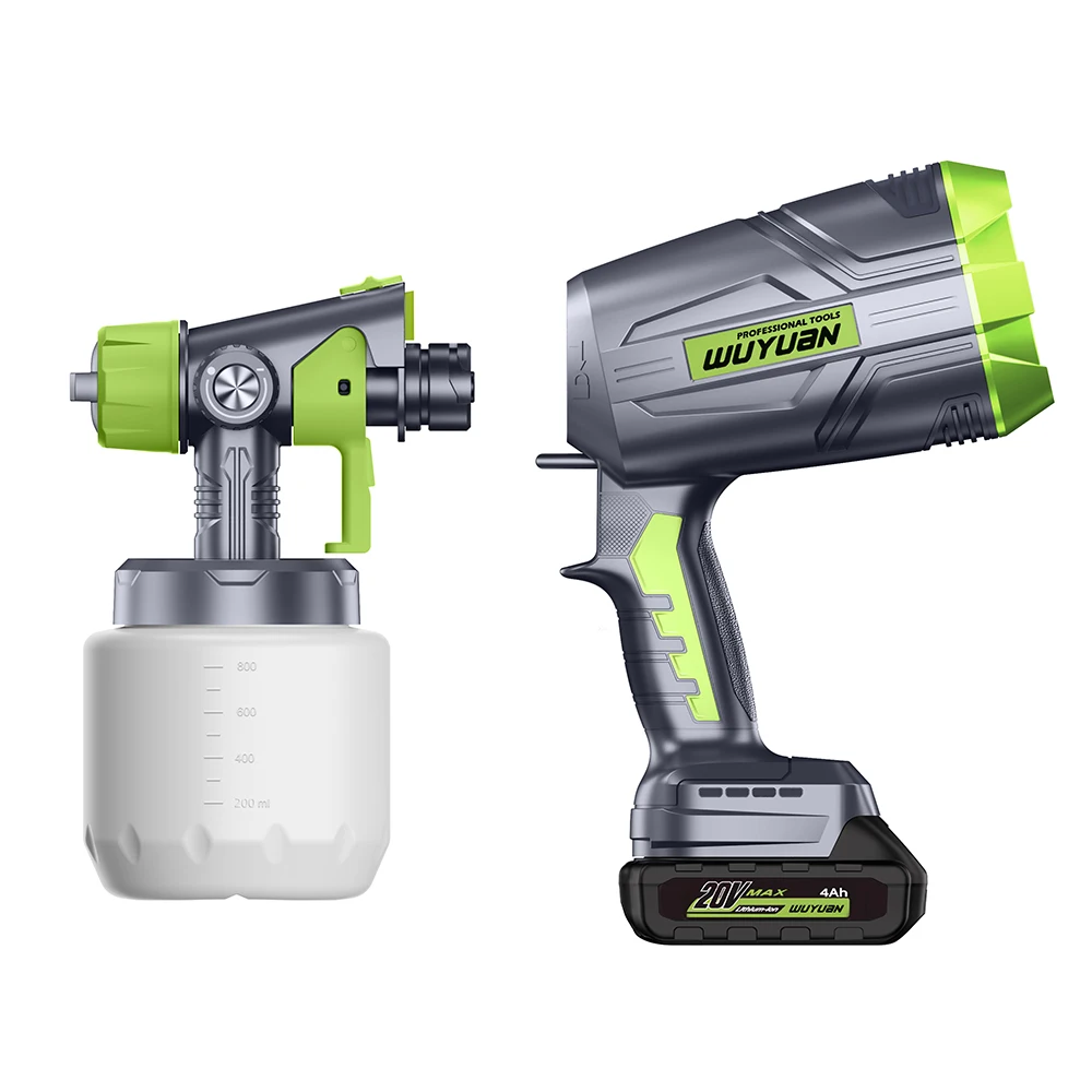 WUYUAN New Design Electrostatic Spray Guns Portable Cordless Power Paint Spray Gun