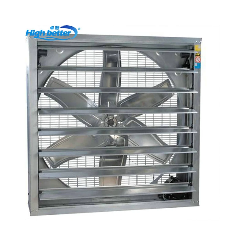Swung Drop Hammer Ventilation Exhaust Fan Axial Flow Fans Shutter Fan for Agriculture Greenhouse Poultry Chicken House Workshop