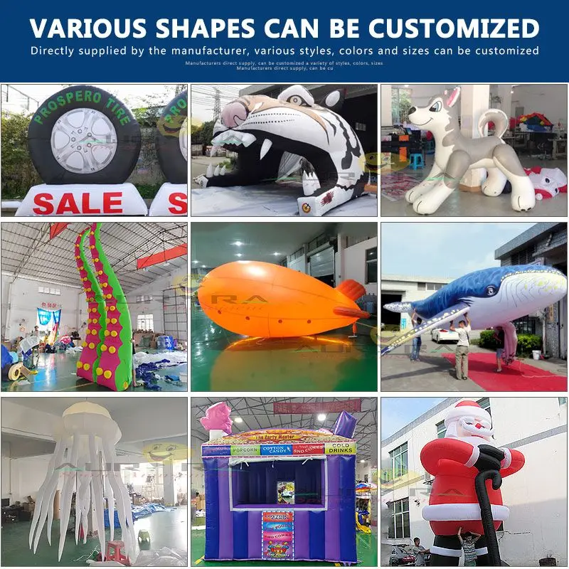 Wedding Decoration Inflatable clam giant sea shell prop with Led Light