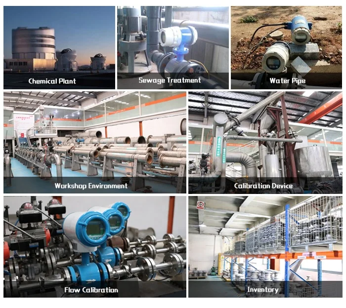 China 4-20mA cheap liquid magnetic digital sewage portable flow meter