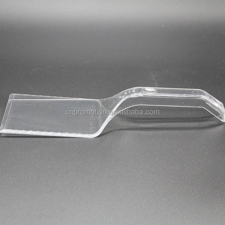 Transfer Triangular Spade Spatula Server Clear Plastic Cake Holder for Pizza Cake Baking
