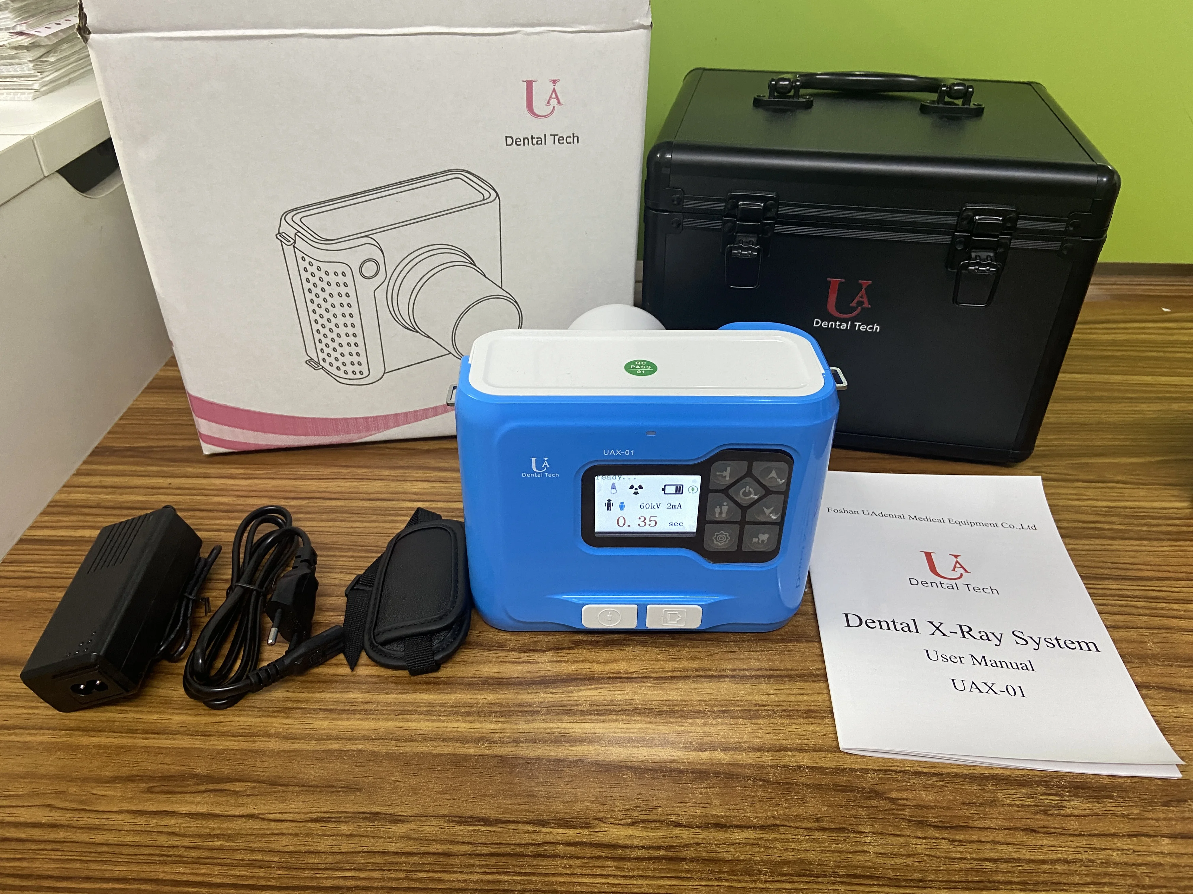 With Li-Ion Polymer Battery Powerful 2mA Tube Current Handheld Portable Digital Dental X-ray