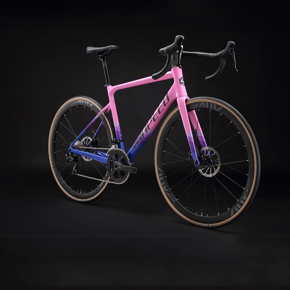 OEM/ODM 700C 49cm 46cm S size women road bike pink color