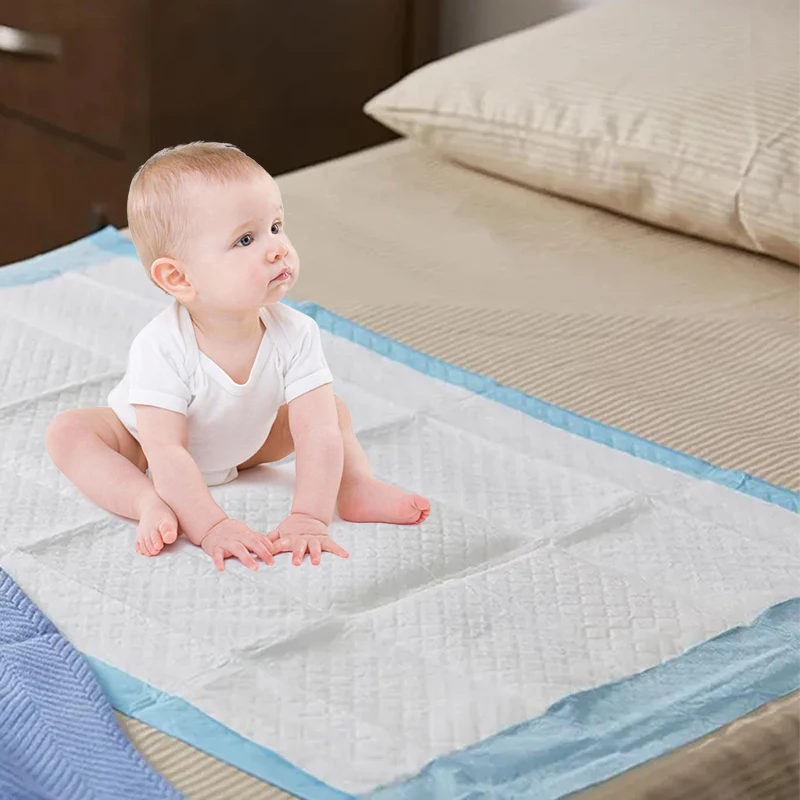 Manufacturer Organic Incontinence Non-woven Absorbent Oem Disposable Adult Hospital Nursing Underpad Bed Pad