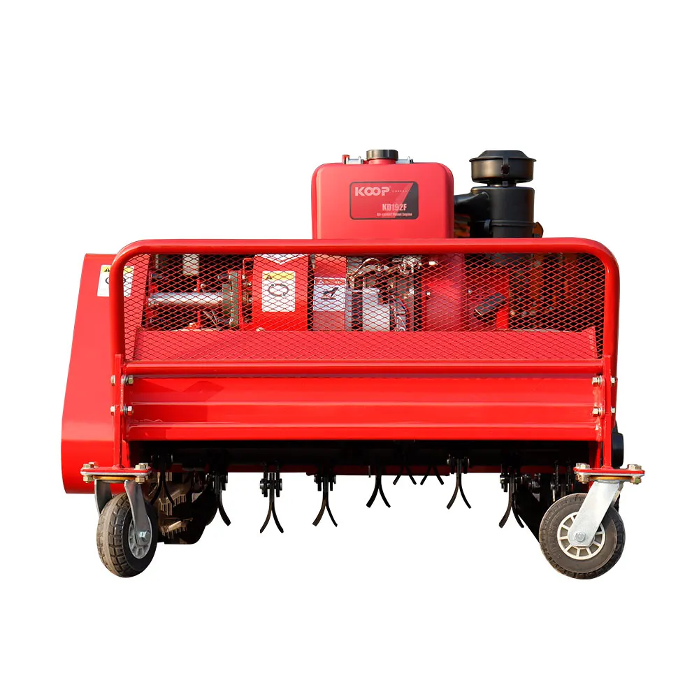 New Multifunctional Diesel Engine Automatic Slop Lawn Mower All-Terrain Robot Cutter for Agriculture