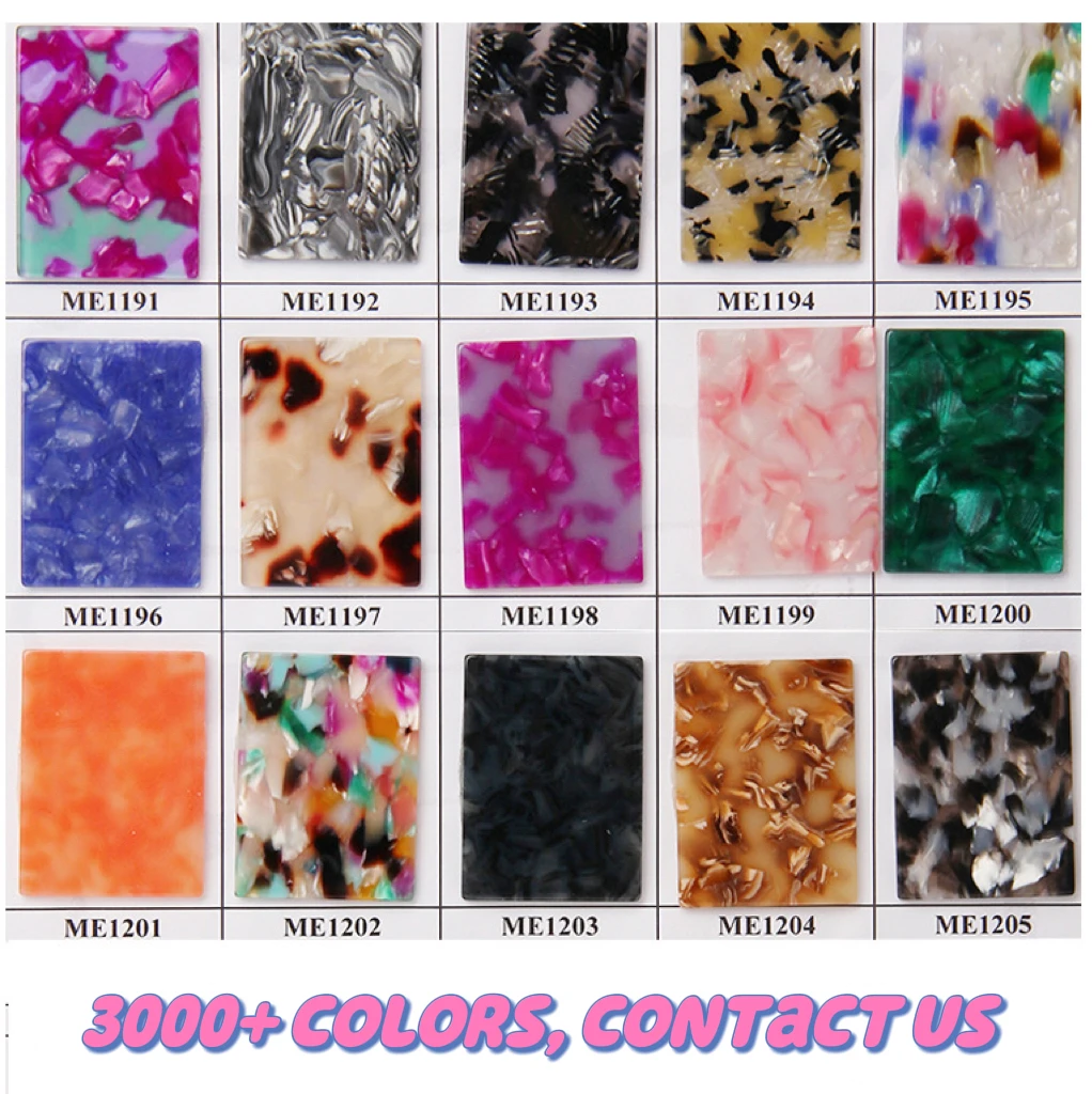 CHENGHE Wholesale Custom Acrylic Acetate Flower Hair Claw Clips for Women Korean Cute mini Crystal Baby Accessories