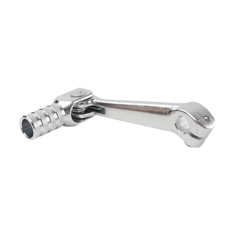 LING QI Motorcycle Clutch Lever Shift Lever Rod CNC Folding Gear Lever For Kayo T2 T4 Dirt Pit Bike Moped Scooter