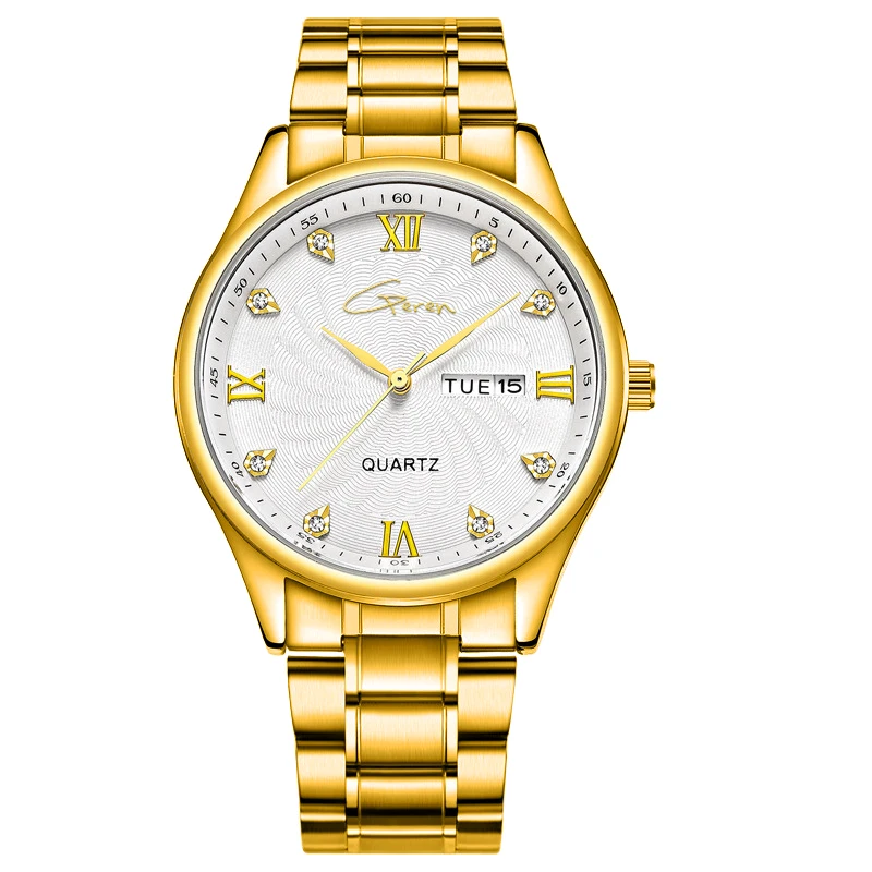 Hot sales mens quartz watches factory price wrist watch business waterproof sport stainless steel watch