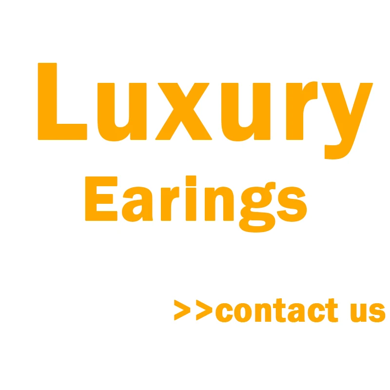 Wholesale Luxury Designer Earings For Women Ladies Famous Brand Accessories Stud Earings