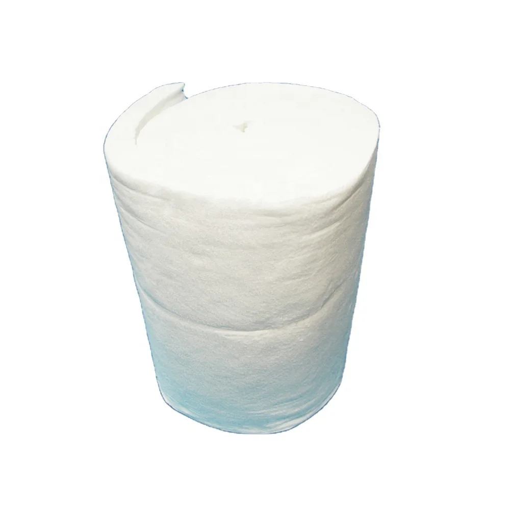 High Quality 25mm Thick Glass Fire Blanket Insulation 1400C Ceramic Fiber Roll