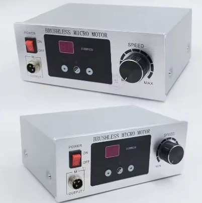Dental Brushless Micromotor 50000/70000 RPM with Foot Pedal Micro Motor Polishing Unit for Dental Lab