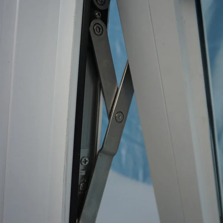 AS2047 Single Large Sash Double Glaze Panel Chain Winder Price Awning Glass 6mm Aluminum Window