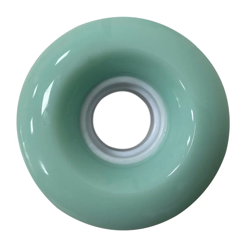 Factory price quad roller skate wheels 4 pack roller skate wheels luminous retractable roller skate wheel without bearing