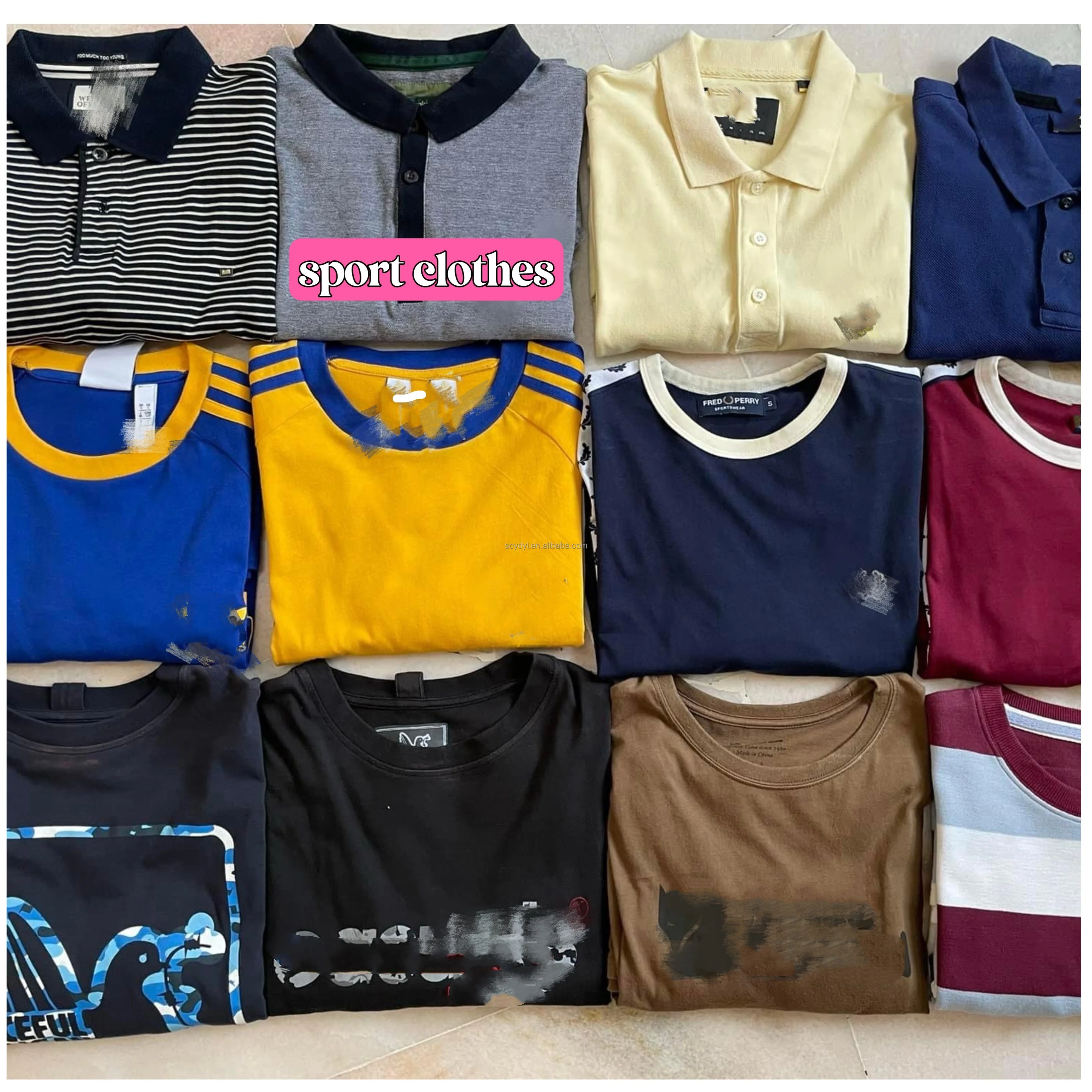 cotton mixed C02 Used brand clothes in bulk Cheap wholesale luxury second hand clothing coat and t-shirt