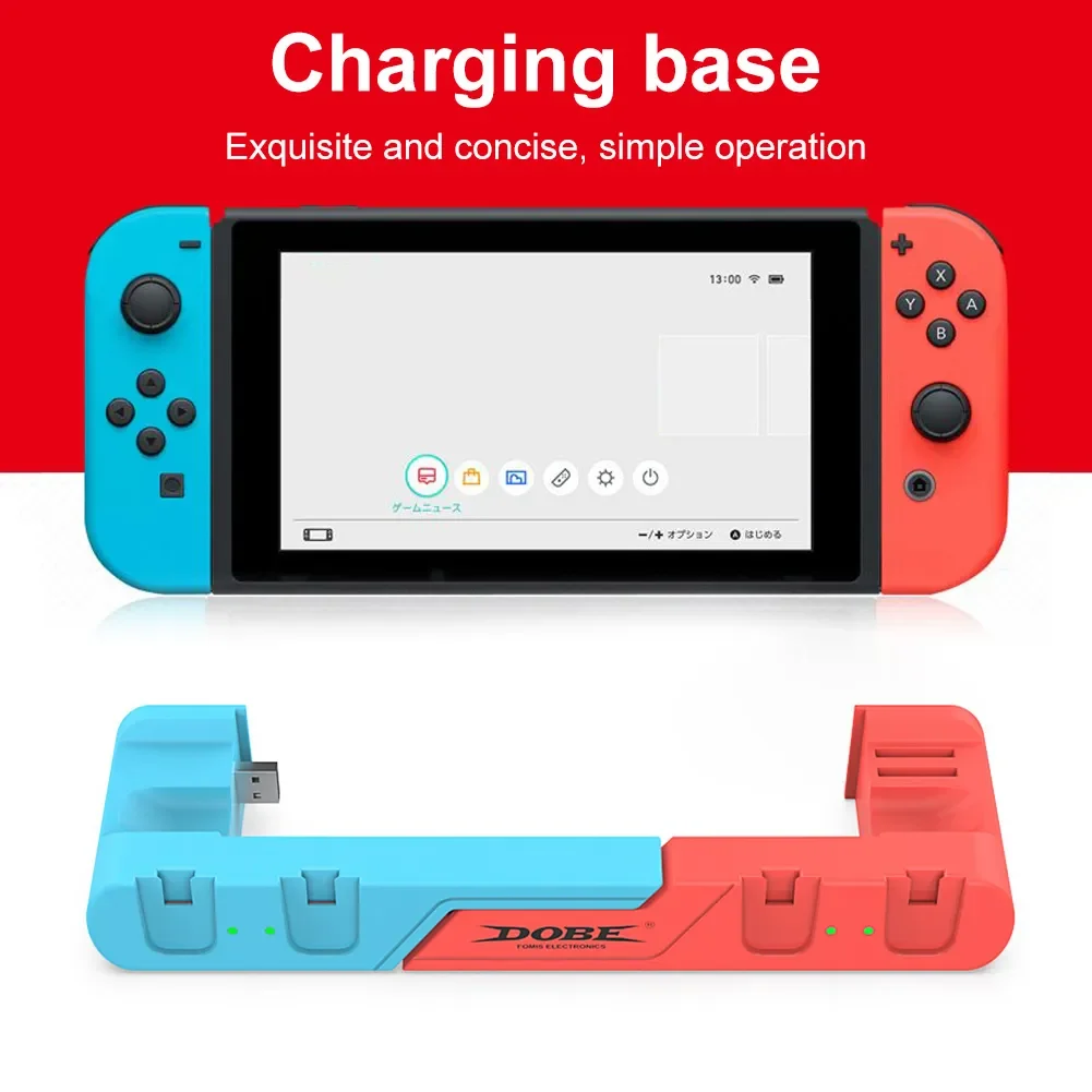 New Joy Con Charger Dock Stand Station Holder for nintendo switch oled for ns Game Controller Gamepad Dock Charging Base Stand