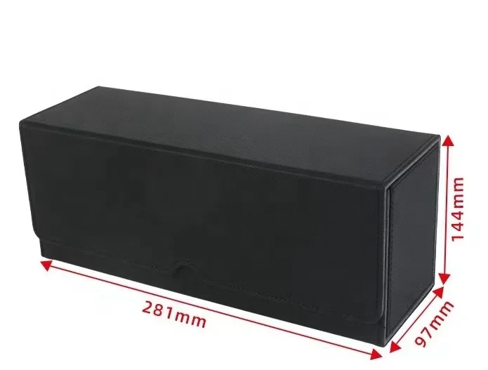 pu Leather velvet 300 +MTG Card Game Sleeves  Deck Box Trading Card Case Card Game Box