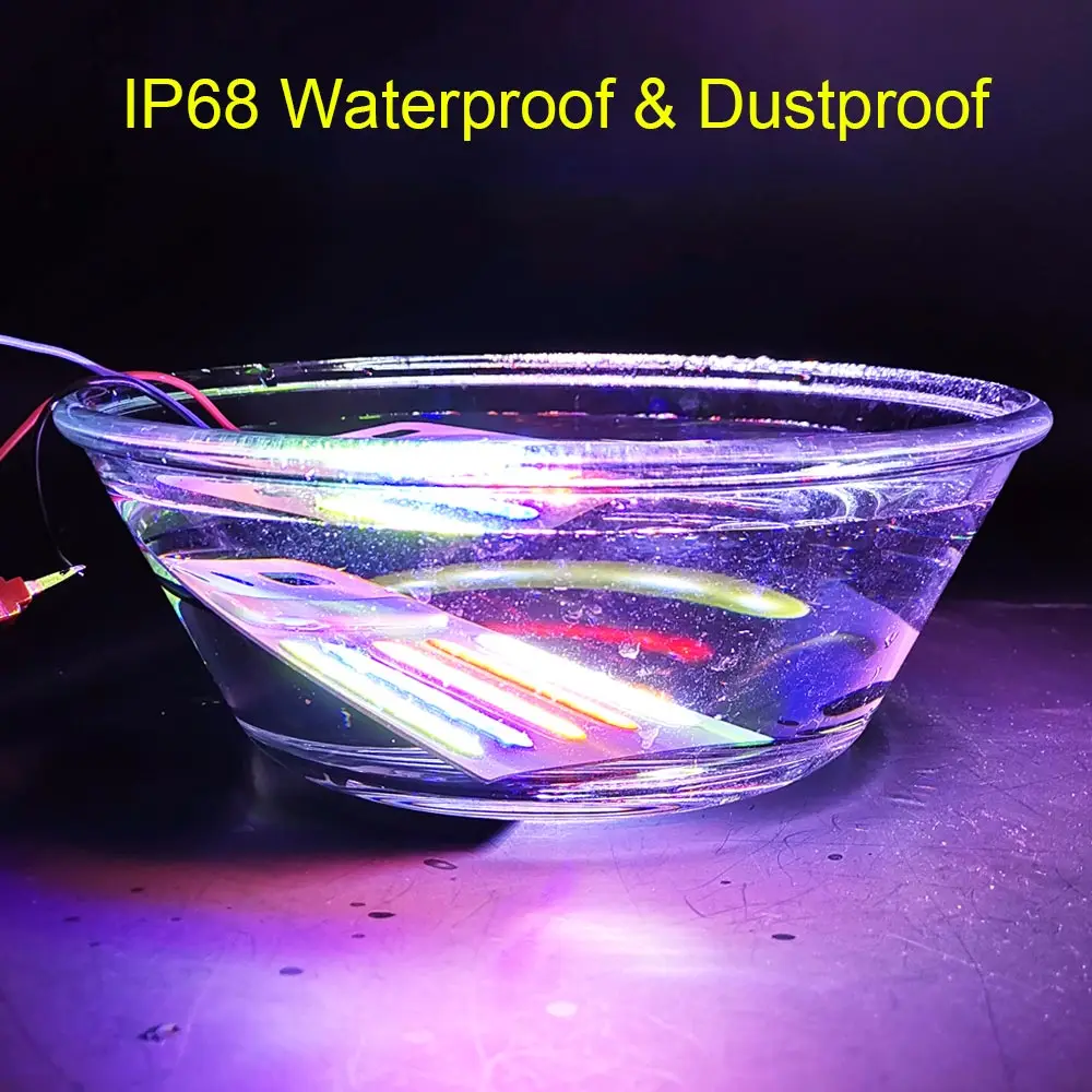 COB Truck Flashing Light 12V LED COB Lamp for Trucks Brake Strobe Lamp Warning Signal Lighting Waterproof Lorry Lighting Bulbs